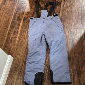 Under Armour Light Blue Snow Pants with Black Accents